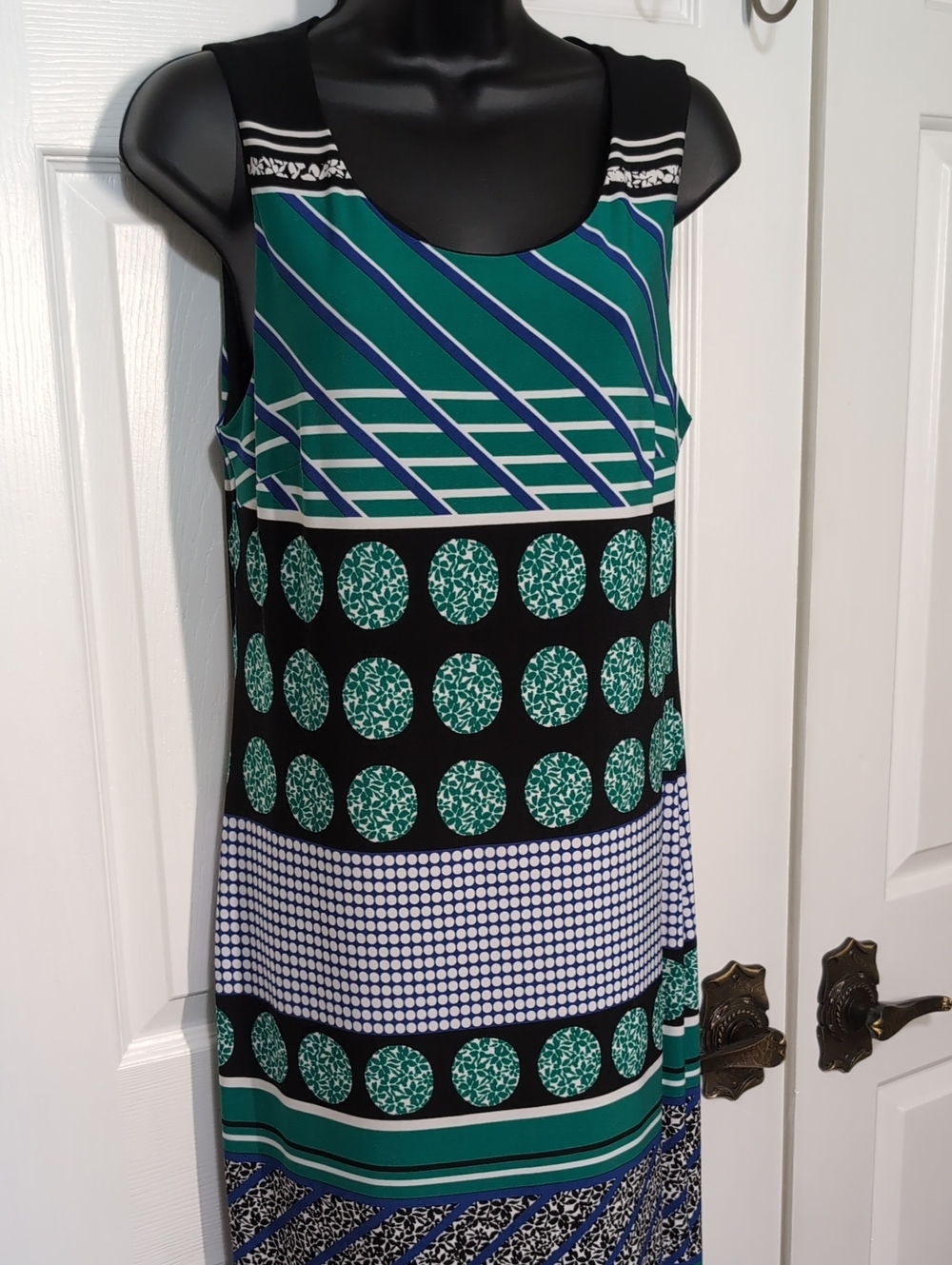 Joseph Ribkoff 212276 Multi Print Maxi Dress Size 10